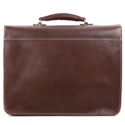 Big torba skórzana biznesowa KEMER VOOC TC8 brąz