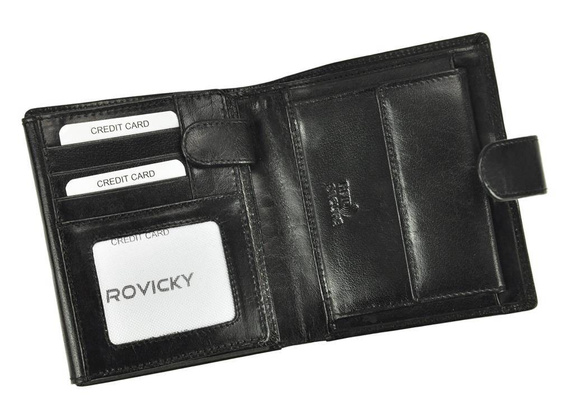 Portfel męski skórzany PELLUCCI PC-102L-BAR RFID Brązowy