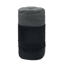 Koc polarowy RPET Szary