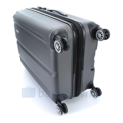 Średnia walizka TRAVELITE CITY 73048-04 Szara