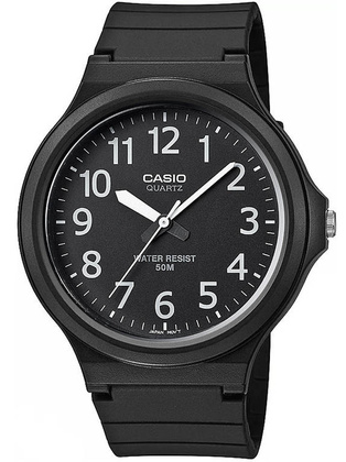 ZEGAREK MĘSKI CASIO MW-240-1B (zd166a) - KLASYKA