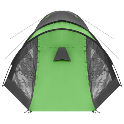 Namiot turystyczny 4 osobowy Cool Royokamp Szaro Zielony
