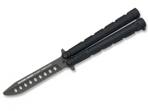 Nóż K25 36252 Balisong Trainer Czarny