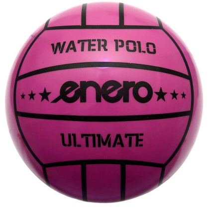 PIŁKA GUMOWA WATER POLO SIATKOWA ENERO RÓŻOWA