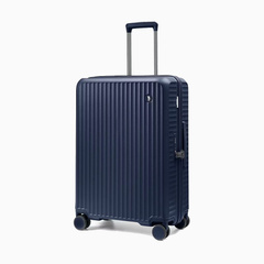 Średnia walizka PUCCINI MONTE CARLO PC036B 7A Granatowa