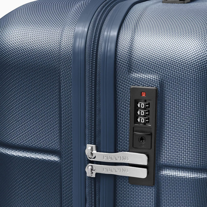 Duża walizka PUCCINI CAIRO ABS030A 7A Granatowa