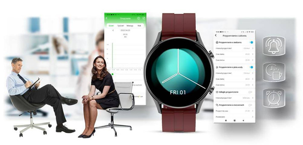 Zegarek SMARTWATCH G.ROSSI SW019-3