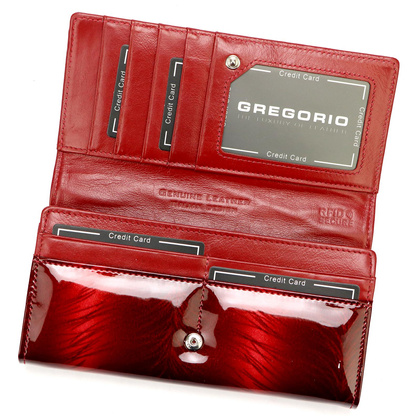 Portfel damski skórzany PELLUCCI FF-106 taupe