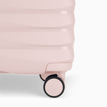 Średnia walizka PUCCINI MAURITIUS PP025B 3C Różowa