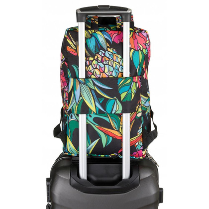 Plecak-torba podróżna z uchwytem na walizkę