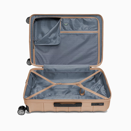 Duża walizka PUCCINI CAIRO ABS030A 6C Złota