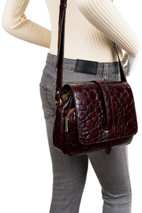 Torebka damska Canaletto z wzorem kamieni TD690s78