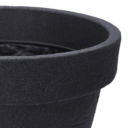 Doniczka donica okrągła ogrodowa zewnętrzna duża 35x38,5 cm