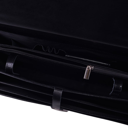 Teczka męska skórzana KEMER B 809/DW Czarna