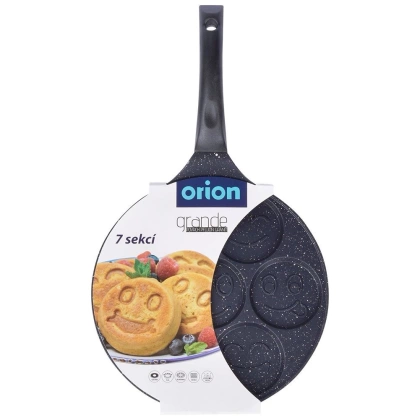 Patelnia do jajek placków pancakes naleśników granitowa buźki GRANDE 27 cm