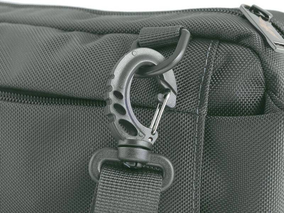 Wielofunkcyjna torba włoskiej AERONAUTICA MILITARE Drone Czarna