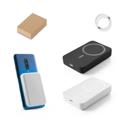 AMPERE 10. Magnetyczny power bank 10 000 mAh z superszybką ładowarką bezprzewodową 15