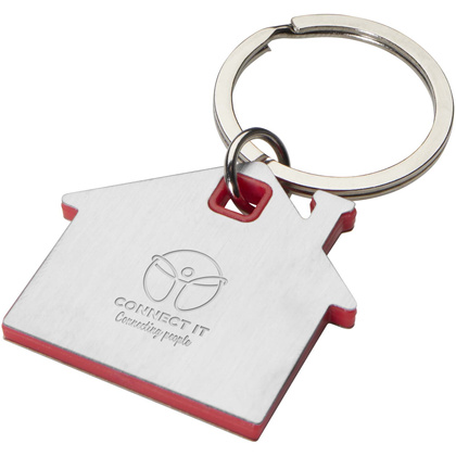 Łańcuszek na klucze Nook, z brelokiem w kształcie domu