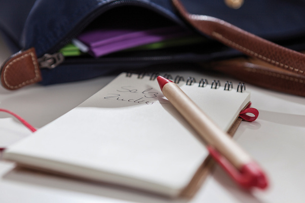 Ekologiczny kołonotatnik RECYCLE M, czerwony