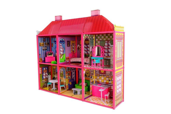 Domek dla lalek My Lovely Villa Multikolor