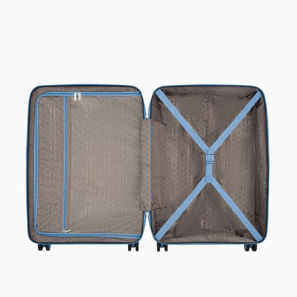 Średnia walizka PUCCINI MAURITIUS PP025B 7 Niebieska