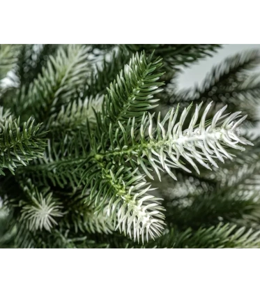 Choinka sztuczna PE07 150 cm napruszana z metalowym stojakiem