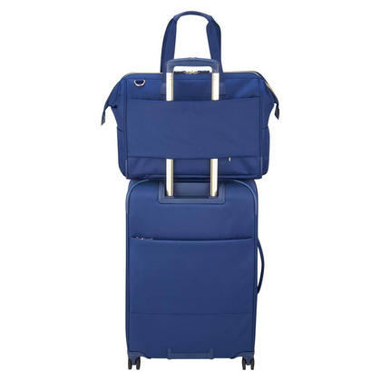 Delsey Montrouge Torba na laptopa jednokomorowa 15,6" niebieska