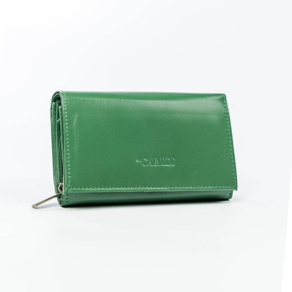 Portfel damski skórzany RD-21-GCL RED MULTI2