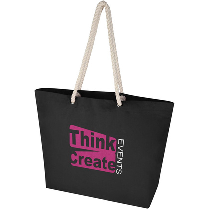 Florida torba plażowa o gramaturze 270 g/m² wykonana z materiałów z recyklingu z certyfikatem GRS 18L