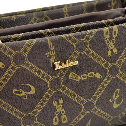 Torebka damska z eko-skóry Eslee ES8952 coffee