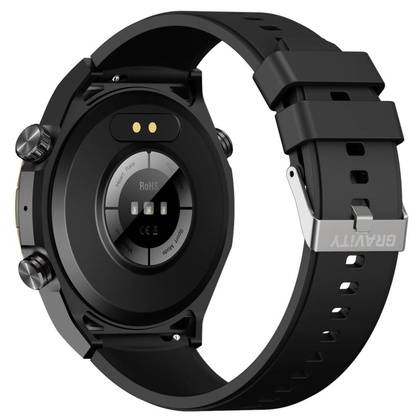 SMARTWATCH MĘSKI GRAVITY GT13-1 - DODATKOWY PASEK (sg028a)