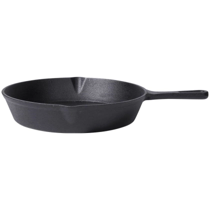 Patelnia żeliwna okrągła talerz żeliwny 25 cm indukcja