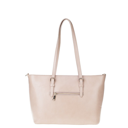 Torebka damska skórzana KEMER 520 Beżowa - min. zamówienie 20 / 50 / 100 szt.