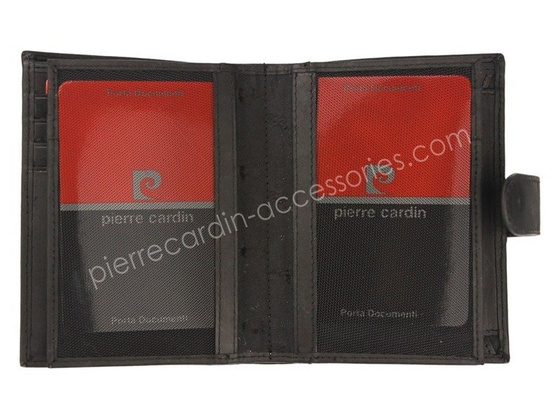 Portfel męski skórzany PIERRE CARDIN TILAK28 331A RFID Czarny