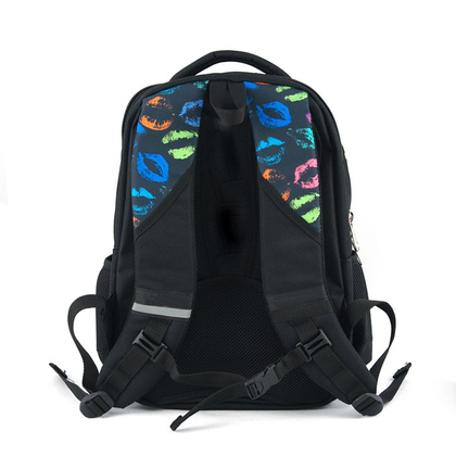 Plecak sportowy KEMER S94DX Czarno multikolorowy - min. zamówienie 20 / 50 / 100 szt.