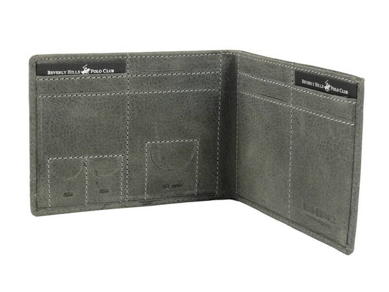 BH-390 TUCSON Portfel męski skórzany Granatowy