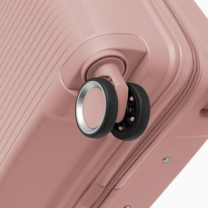 Duża walizka PUCCINI YOKO PP029A 3C Różowa