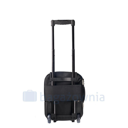 Bardzo mała walizka PELLUCCI RGL 652 WIZZ AIR Czarny/Czerwony