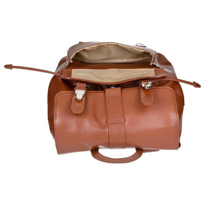 Plecak męski skórzany MCKLEIN HAGEN Brązowy