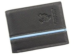 Portfel męski skórzany PELLUCCI Polo Club 5313 292E Czarny
