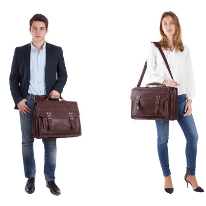 Big torba skórzana biznesowa KEMER VOOC TC8 Camel Edycja Limitowana