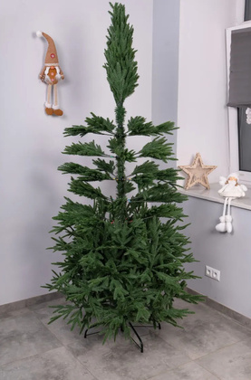 Choinka Sztuczna PE04 220cm GĘSTA JODŁA 100% PE