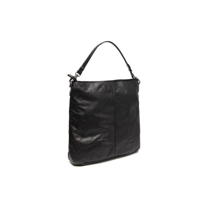 Torebka damska skórzana na ramię Czarna - min. zamówienie 20 / 50 / 100 szt.