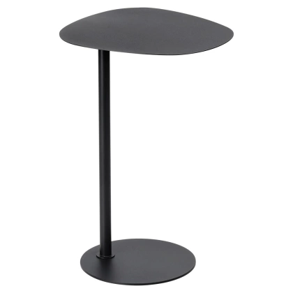 Stolik kawowy metalowy czarny 35x25x53 cm