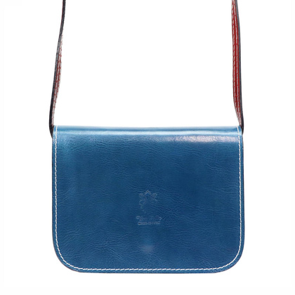 Torebka damska skórzana KEMER 43 Ciemny brąz