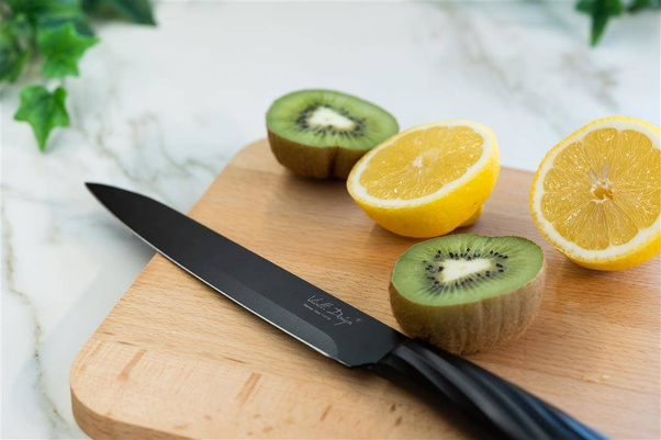 Zestaw noży w białym bloku 5 szt. Caro 27978