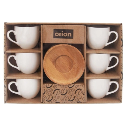 Filiżanka porcelanowa filiżanki zestaw filiżanek do kawy espresso 100 ml 6 sztuk