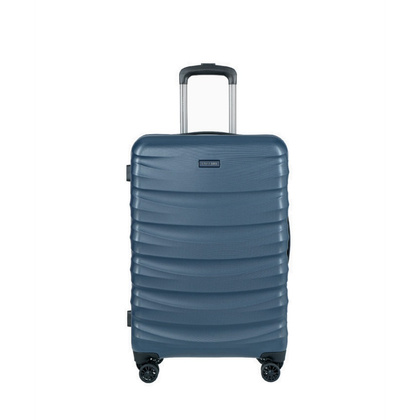 Średnia walizka PUCCINI VALENCIA PC032B 7A Granatowa