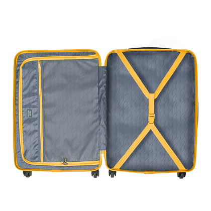 Średnia walizka PUCCINI BALI ABS021B 6 Żółta