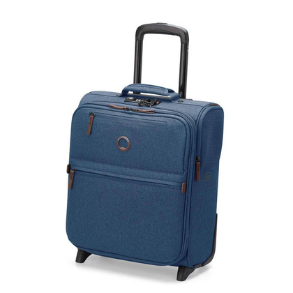 Delsey Maubert 2.0 Mała miękka walizka kabinowa 45 cm niebieska